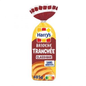 Brioche En Tranche Nature Harrys 500 grs