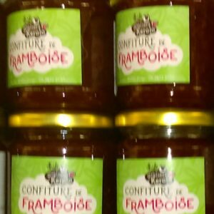 Confiture Framboise Bio Des Ateliers de Kérolo (Local) 250 grs