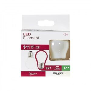Apoule Led 40W E27 Carrefour X2