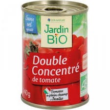 Double Concentré Bio Jardin Bio 140 grs