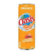 Oasis Orange Canette 33 Cl