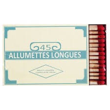 Allumettes Longues 2x 45