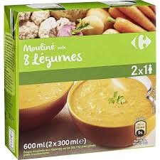 Mouliné De Légumes Carrefour 2x 30 Cl