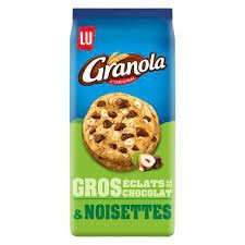 Cookies Gros Eclats De Noisette Noisette Granola 184 Grs