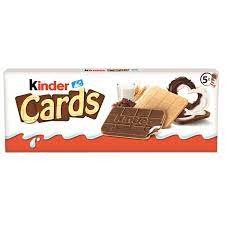 Kinder Cards 5x 2 128 Grs