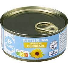 Miettes De Thon A L'huile De Tournesol Carrefour Classic 1/5