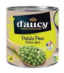 Petis Pois Extra Fins Daucy 1/2