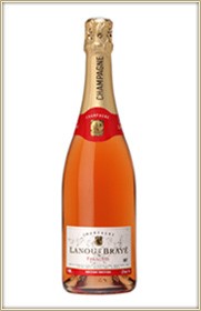 Champagne Rosé Lanou- Brayé Direct Du Producteur 75 Cl