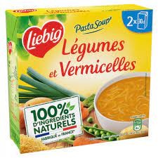 Soupe Légumes & Vermicelles Liebig 2x 300 Ml