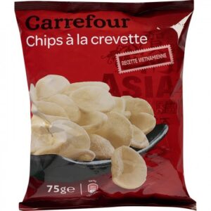 Chips A La Crevette Carrefour 75 Grs