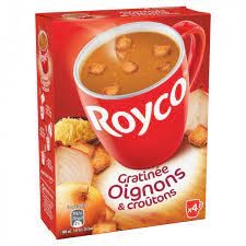 Royco Oignons Gratinés &Croutons x4