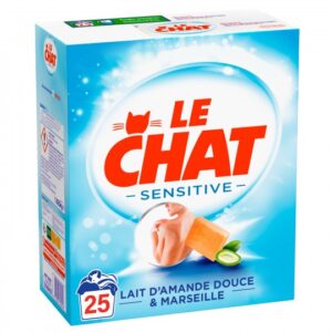 Lessive Poudre Le Chat Sensitive 25 Doses