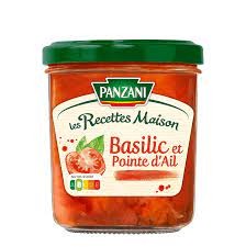 Sauce Basilic & Pointe D'Ail Panzani 320 Grs