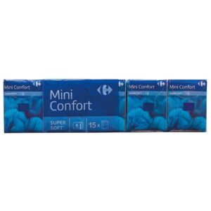 Mini-Mouchoirs Carrefour 15x9