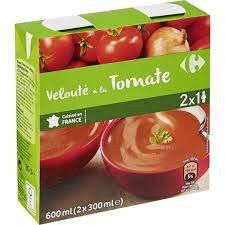 Velouté De Tomate Carrefour 2x 30 Cl