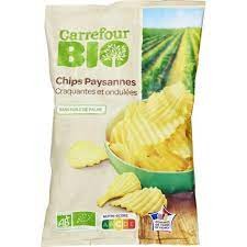 Chips Paysanne Bio Carrefour 125 Grs