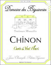 Chinon Blanc Bio (Cuvée Du Vent Fleuri) 2020 Domaine Des Béguineries 75 Cl