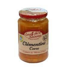 Confiture Clémentine Corse Les 4 Saisons 400 Grs
