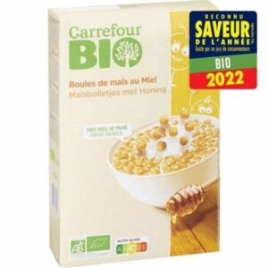 Boules De Maïs Au Miel Bio Carrefour 375 Grs