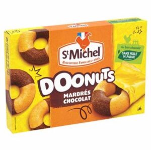 Doonuts Marbré Chocolat St Michel x6 180 Grs