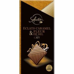 Chocolat Lait Caramel & Fleur De Sel Carrefour 100 Grs